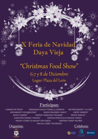 X Feria de Navidad de “Christmas Food Show” 2019 en Daya Vieja