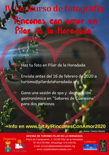 IV Concurso de Fotografía “Rincones con amor en Pilar de la Horadada” 2020