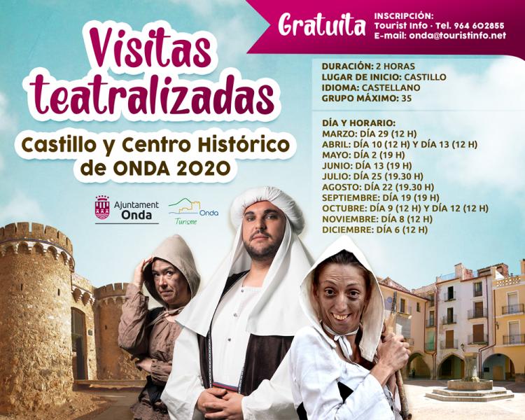 VISITAS TEATRALIZADAS DE ONDA 2020