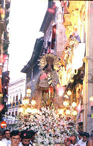 Festividad de Nuestra Señora de los Desamparados en Valencia