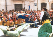 Moors and Christians in honour of the Mare de Déu dels Desemparats