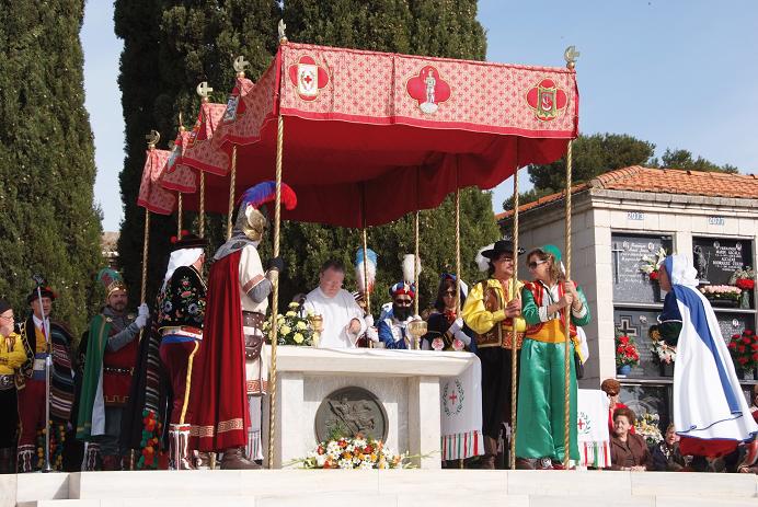 Feier der Mauren und Christen zu Ehren von San Jorge Mártir