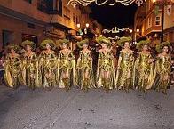 Feste des Heiligen Santiago Apóstol mit Mauren und Christen